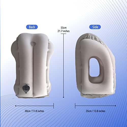 Inflatable Travel Pillow for Airplanes
