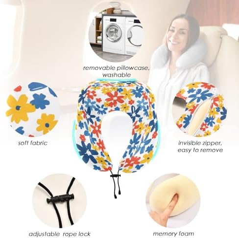 Stretchable Washable Pillow for Comfortable Neck Support While Traveling