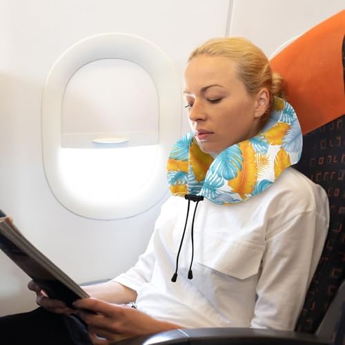 ALAZA Neck Travel Pillow for Sleeping Airplanes