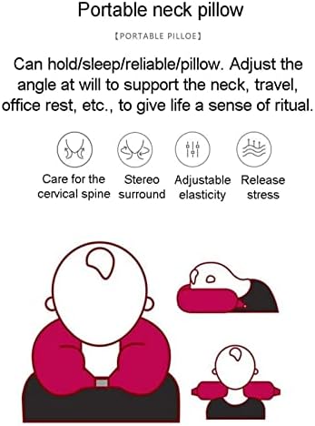 Pure Memory Foam Neck Pillow - Travel Pillow - Lightweight