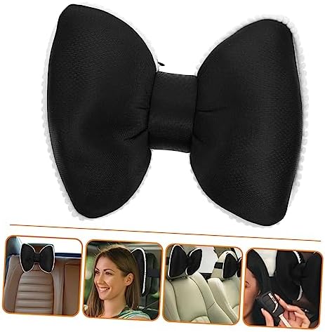 GRIRIW Bowknot Car Headrest Pillow