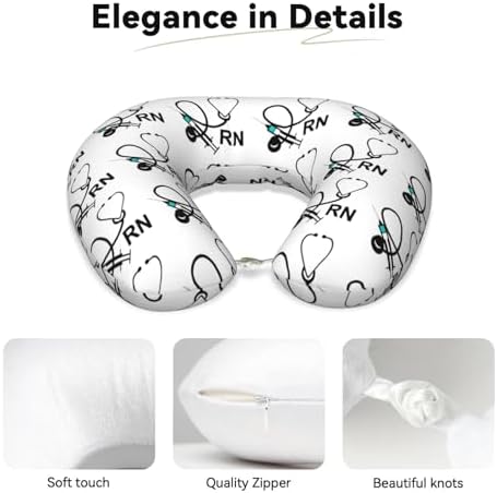 ErgonomicandHeadSupport Travel Pillow for Car Home and Flight