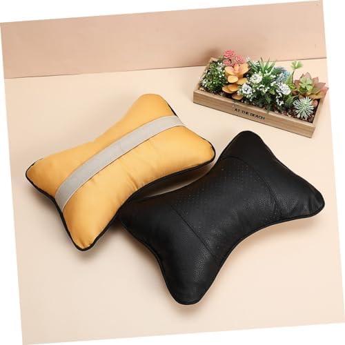 2PCS Car Neck Pillow Posture Support for Comfortable Driving