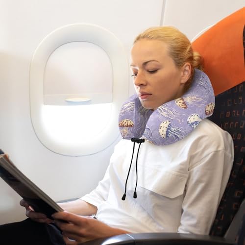 Memory Foam Neck Pillow for Travel