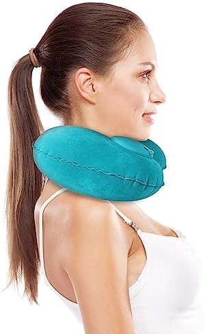 Find Comfort - Inflatable Travel Pillow for Neck More