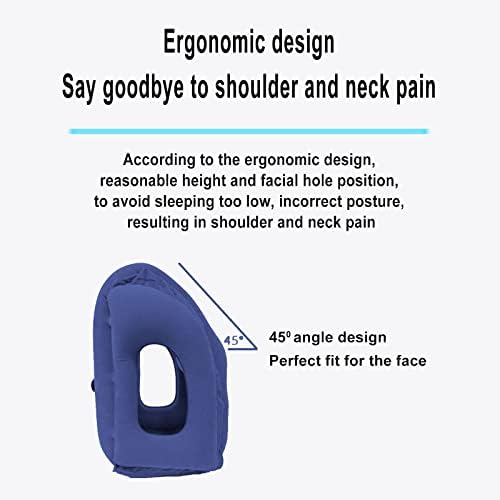 Inflatable Flight Pillow - Ergonomic Design