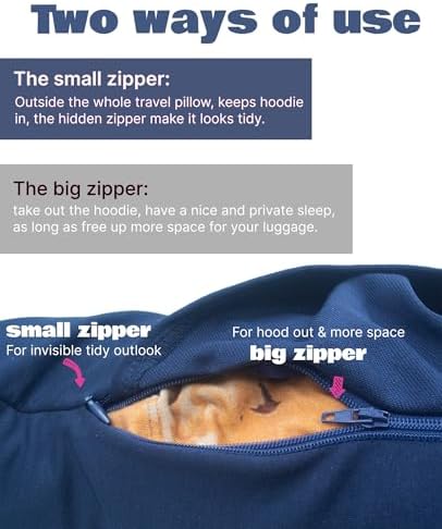 RakuPuff Travel Pillow Cover