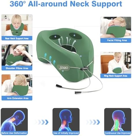 Memory Foam Travel Neck Pillow