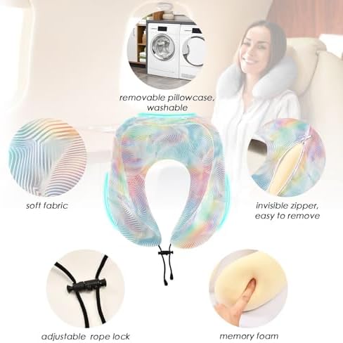 ALAZA Neck Travel Pillow Ultimate Comfort For Air Travel