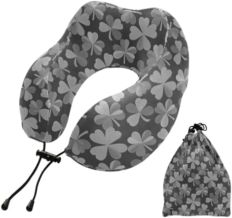 ALAZA Neck Travel Pillow with Memory Foam and Washable Cover