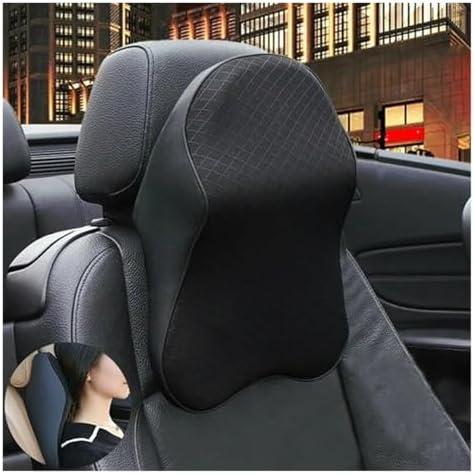 EQALIMVEL Car Pillow 3D Memory Foam Neck Support