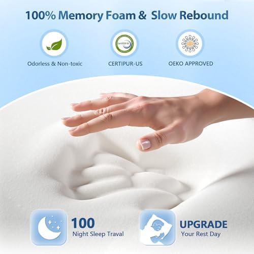 Memory Foam Cervical PillowCool SupportiveErgonomic DesignSleep Comfort
