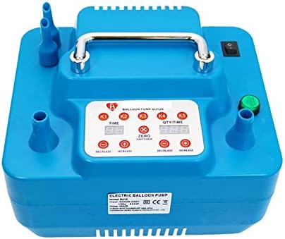 Powerful 800W Electric Balloon Pump With Timer and Dual Holes