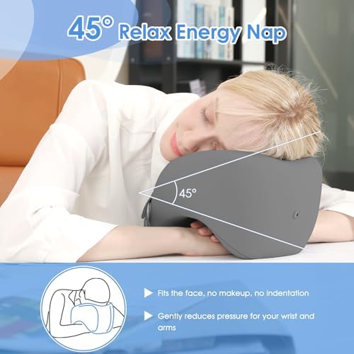 Travel Neck Pillow with 3D Eye Masks and Earplugs