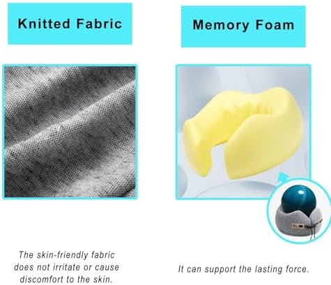 Neck Pillow for Traveling Soft Comfortable Ergonomic Design
