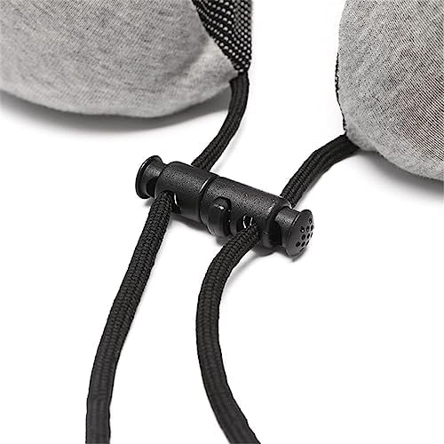 GDRTL Memory Foam U-Shaped Travel Pillow with Zipper