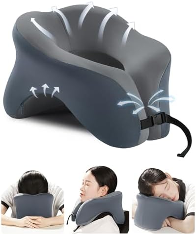 Adjustable 360 Travel Pillow for Airplanes