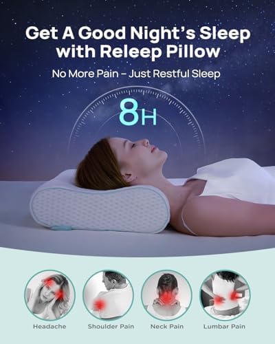 Adjustable Memory Foam Pillow for Neck Pain Relief