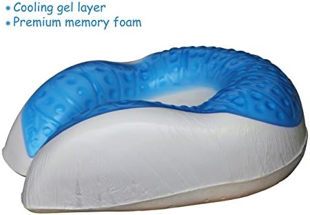 Posturex Travel Pillow - Ergonomic Cooling Gel Neck Support
