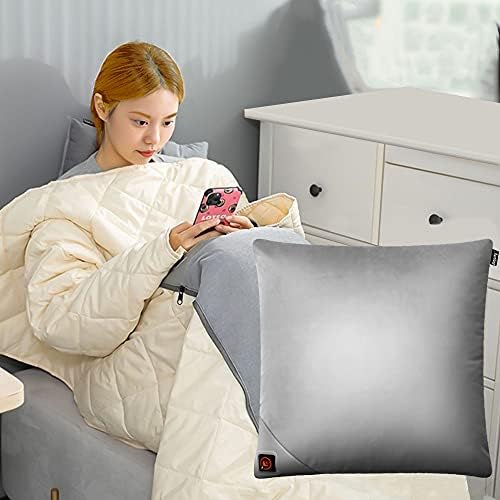 DEHOME Warm 4-in-1 Travel Blanket Adjustable Lightweight Portable