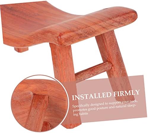 Ergonomic Wooden Pillow for Neck Support