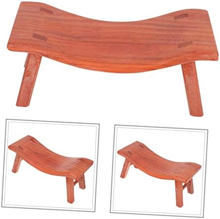 Ergonomic Wooden Neck Pillow for Sleep Napping and Posture Support