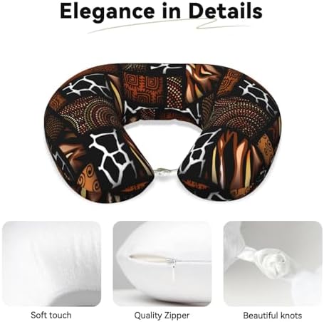 African Bohemian Design Travel Pillow