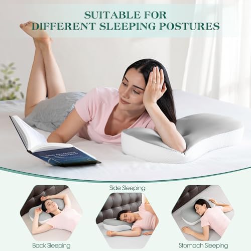Ergonomic Cervical Pillow with Cooling