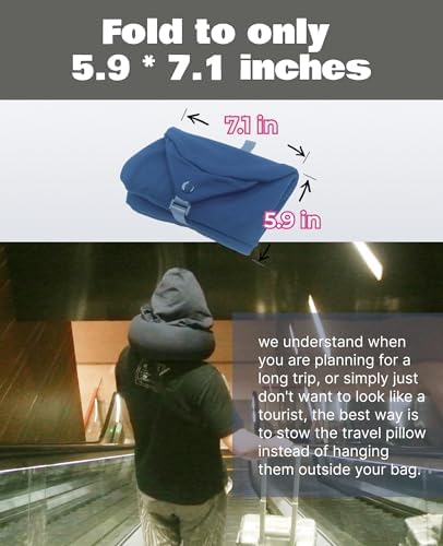 RakuPuff Travel Pillow Cover