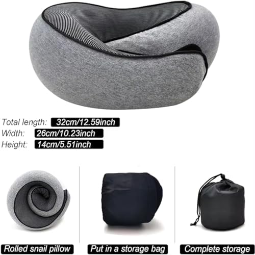 Memory Foam Neck Pillow for Travelers