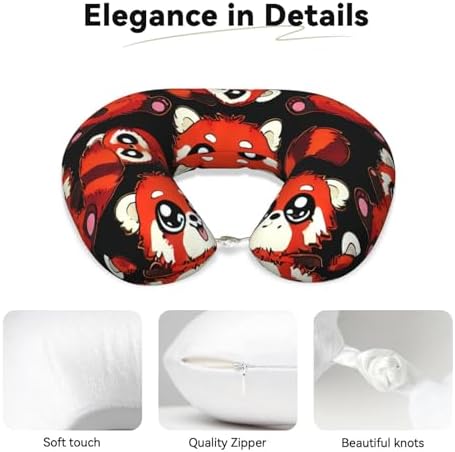Allgobee Travel Pillow - Red Panda Head Neck Support