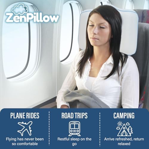 Unique Cervical Travel Pillow with Memory Foam Support