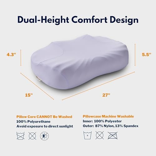 Ergonomic Pillow for Neck Pain Relief