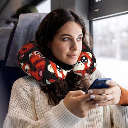 Allgobee Travel Pillow - Red Panda Head Neck Support
