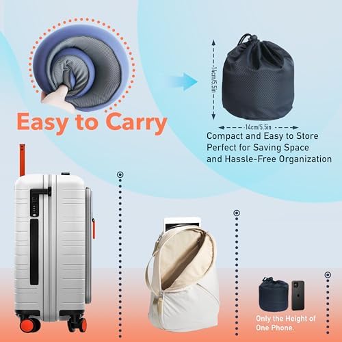 HWGIZP Travel Pillow with 360 Neck Support