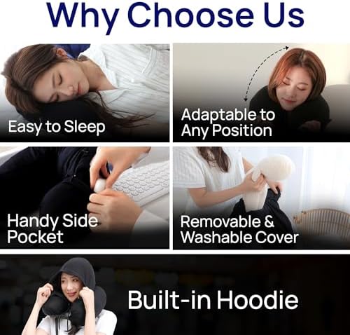 Adjustable Airplane Neck Pillow