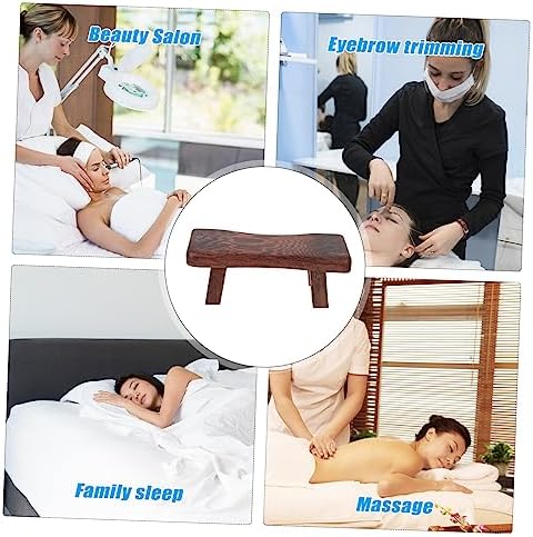 1pc Cervical Support Ergonomic Pillow for Handmade Hardwood Design