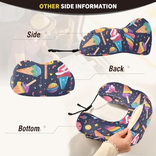 Neck Travel Pillow for Airplanes