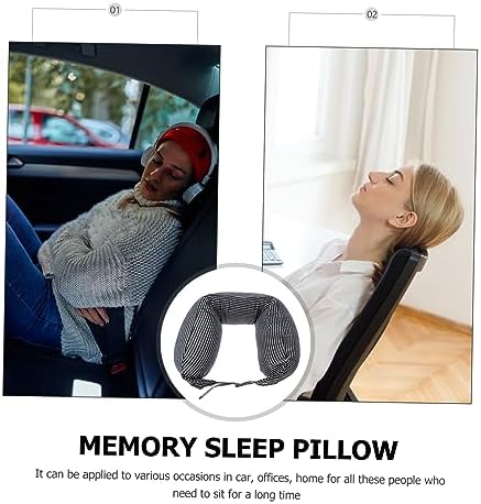 TopperFun U-Shaped Neck Pillow for Travel and Home