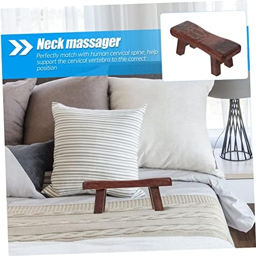 Wood Cervical Pillow for Neck and Shoulder Relief