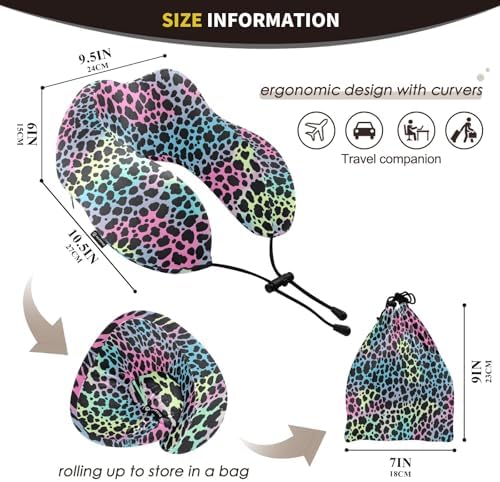Neck Travel Pillow for Comfort and Style on the Go