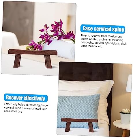 Enhance Sleep with Wooden Cervical Pillow