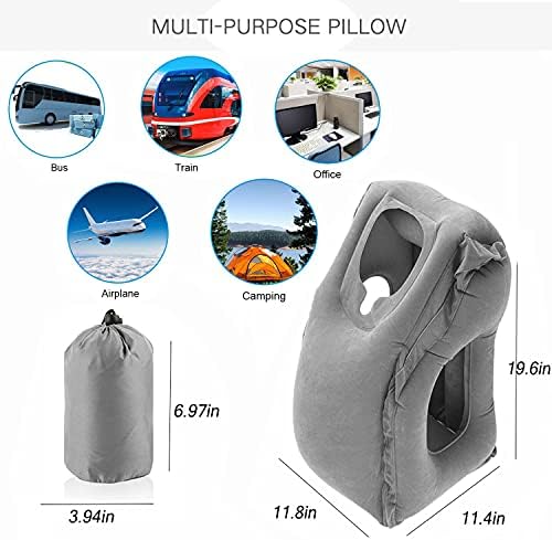 Vinci MAS Inflatable Travel Pillow Ergonomic Multi-Use