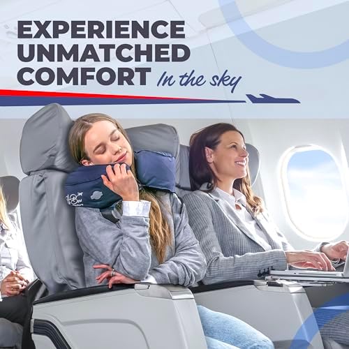 Air Bow Comfortable Travel Pillow - Airplane Neck Support