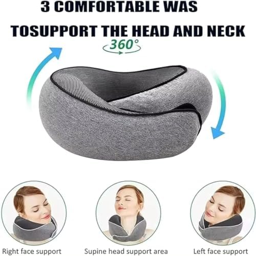 Memory Foam Neck Pillow for Travelers