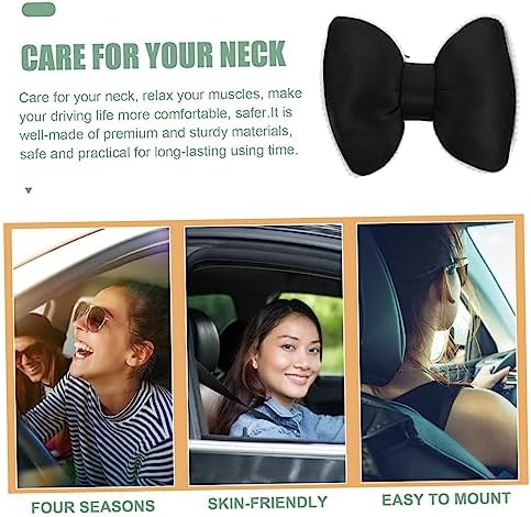 KICHOUSE Car Bow Pillow Posture Comfort for Daily Driving Travel