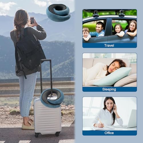 Eva Travel Pillow for Airplane Neck Support