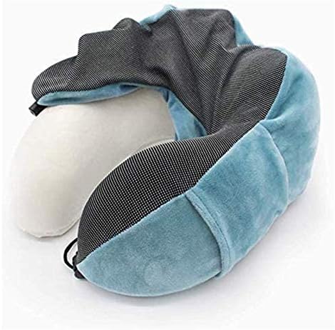 Adjustable Memory Pillow for Plane Sleep