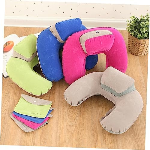 Zerodeko Inflatable U-Shaped Pillow for Travel Outdoor Use