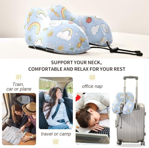 ALAZA Neck Travel Pillow for Air Travel